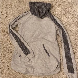 Cowl neck sweatshirt
